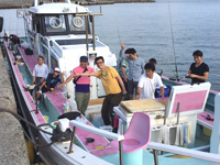 釣り部部活動写真