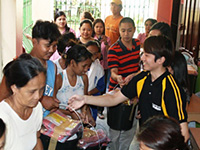 フィリピン被災地でのボランティア活動について